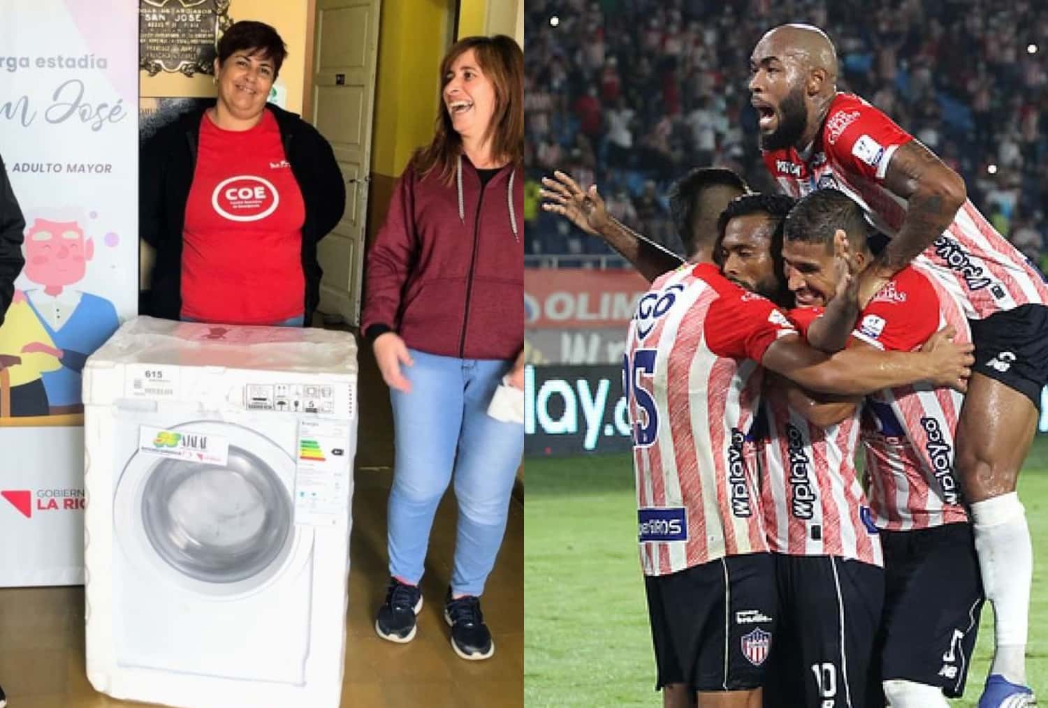 Un ex jugador del Junior FC y que ha tenido paso por varios clubes tuvo un emotivo gesto con su madre en sus inicios como futbolista.