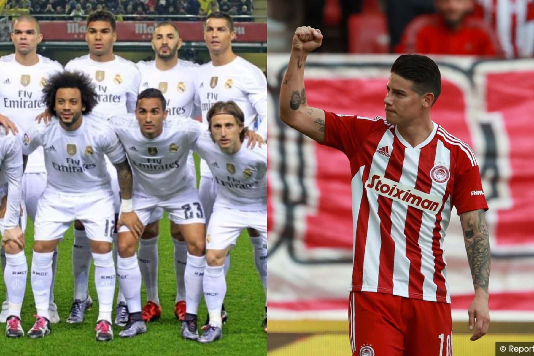 Un ex jugador del Real Madrid tuvo un gesto con James Rodríguez.