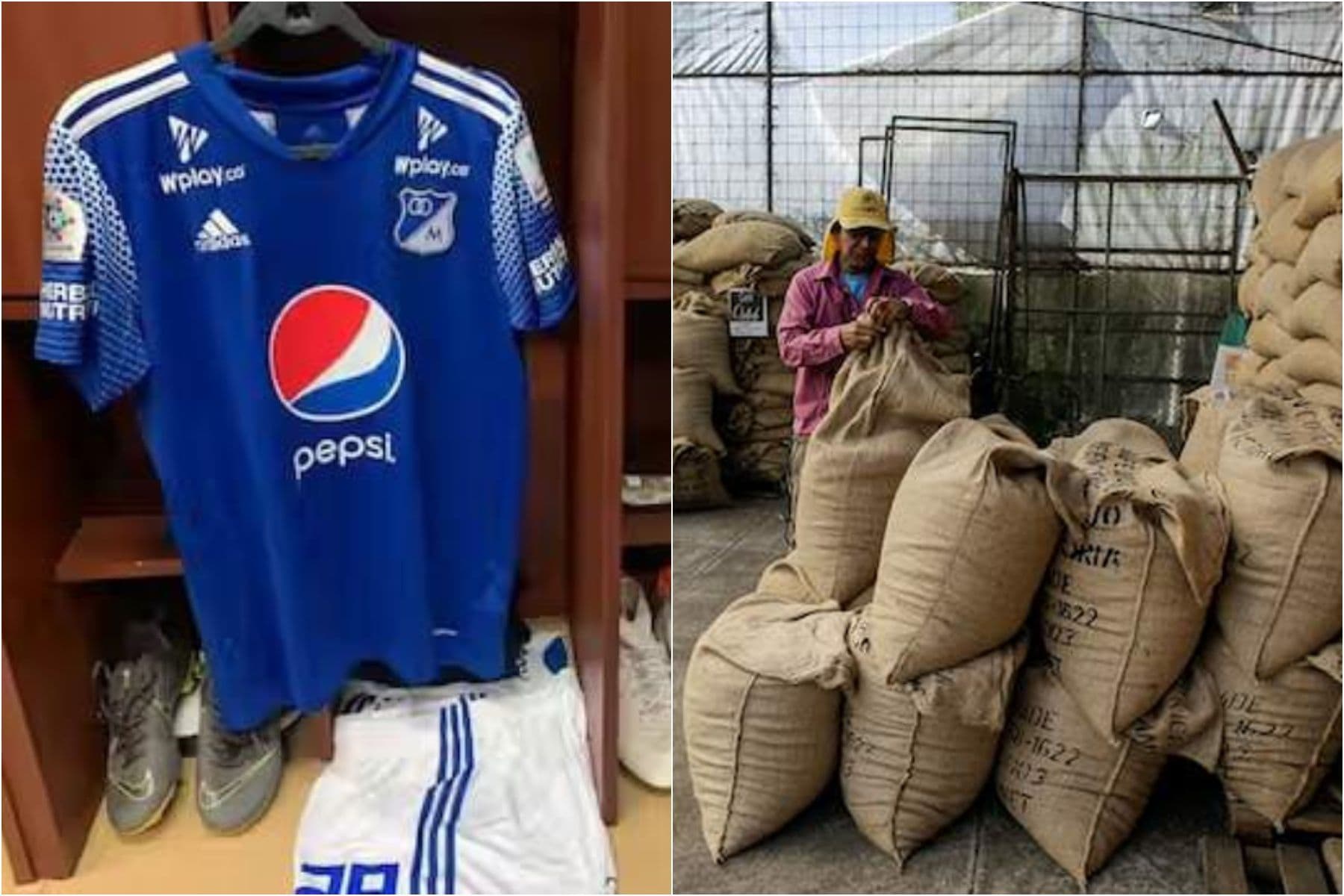 Un ex jugador de Millonarios FC se quedó sin equipo y mientras tanto factura gracias al café.