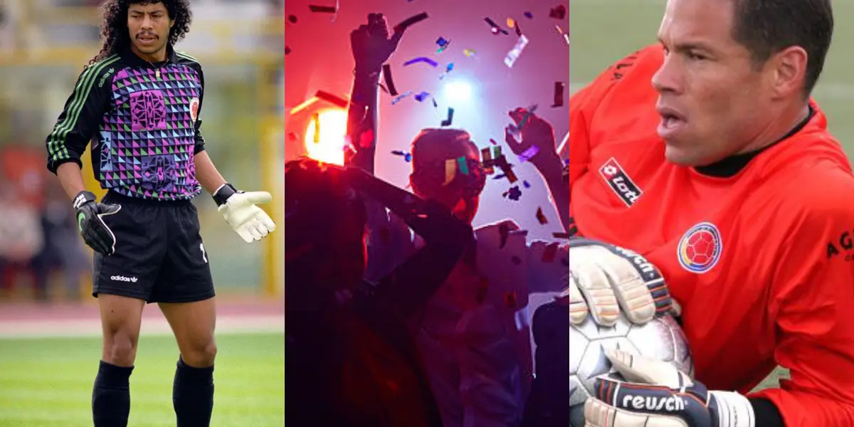 Un ex portero colombiano tenía todo para superar a históricos como Óscar Córdoba y René Higuita, pero fracasó por los excesos que son producto de las fiestas.