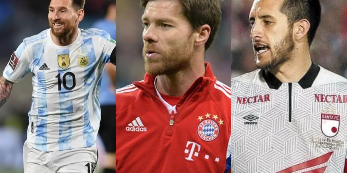 Un exjugador de la Selección Colombia y quien brilló en Santa Fe tiene la camiseta del astro Lionel Messi y de Xavi Alonso
