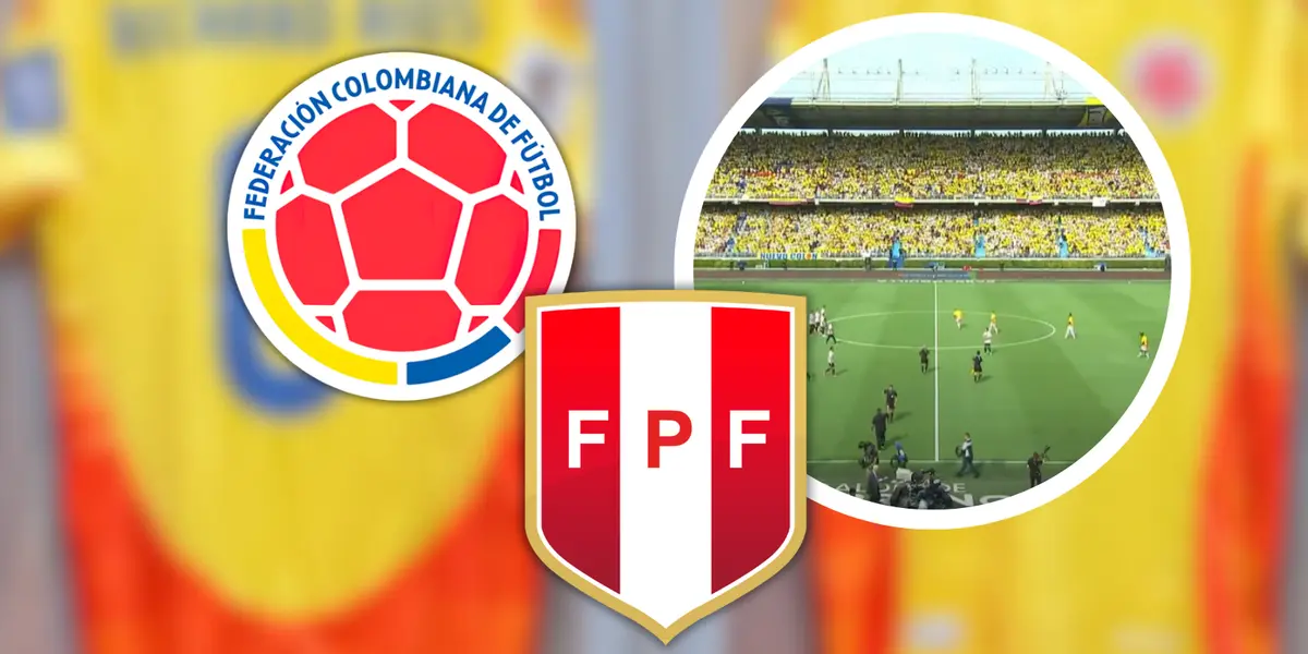 Un futbolista colombiano está en la mira por su pobre desempeño ante Perú. Foto: Captura de Gol Caracol, Escudoteca y FCF