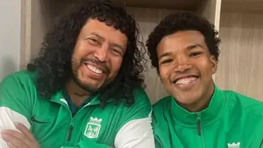 ¡Un gesto de grandeza! Higuita demuestra su apoyo incondicional a Marquínez. Foto: Instagram