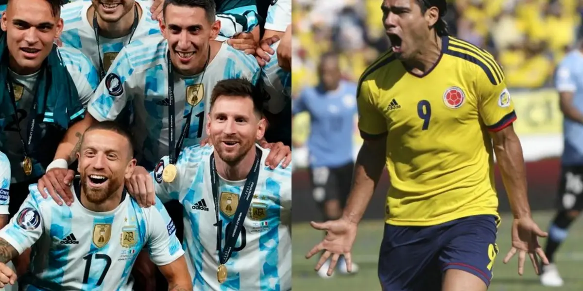 Un jugador argentino de alto nivel tiene como ídolo a Radamel Falcao.