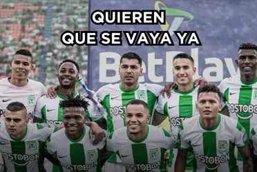 Un jugador de Atlético Nacional es muy criticado por los hinchas y piden su salida.