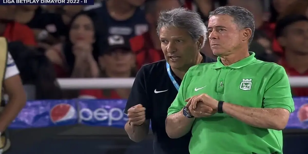 Un jugador de Atlético Nacional fue muy criticado contra el América de Cali y Pedro Sarmiento lo defendió.
