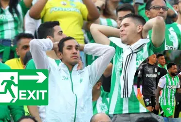 Un jugador de Atlético Nacional se despide sorpresivamente del equipo para lo que resta de la temporada