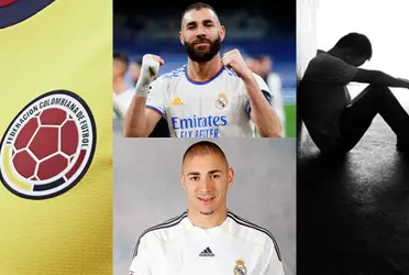 Un jugador colombiano estaría muy triste por la salida de Karim Benzema del Real Madrid.