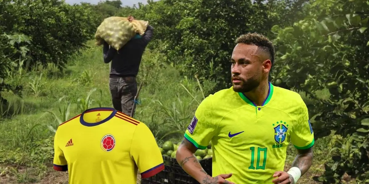 Un jugador colombiano no es para nada del agrado de Neymar y este ahora tiene un negocio agrícola en Colombia.