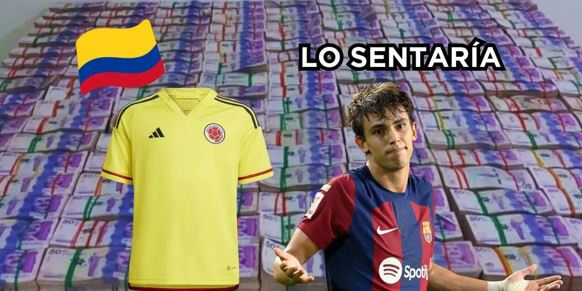 Un jugador colombiano podría sentar a João Félix en el FC Barcelona.