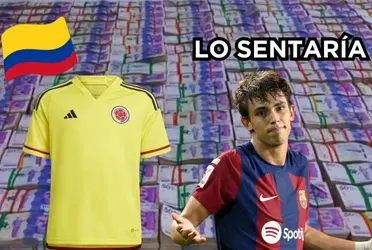 Un jugador colombiano podría sentar a João Félix en el FC Barcelona.
