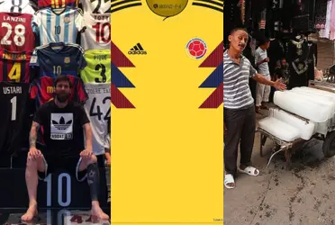 Un jugador colombiano que superó adversidades desde niño ahora vale $20 millones USD y Lionel Messi tiene su camiseta.