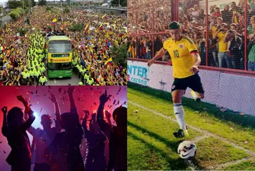 Un jugador colombiano tenía todo para superar a James Rodríguez, pero las fiestas, la indisciplina y los excesos le pasaron factura.