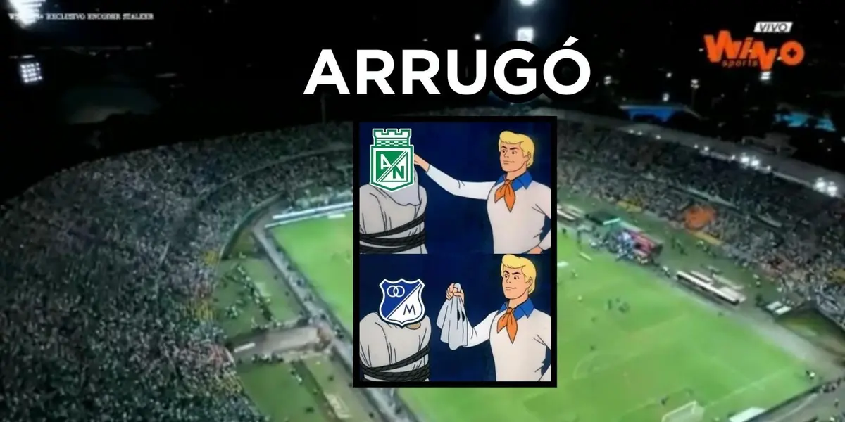 Un jugador de Atlético Nacional parecía jugador de Millonarios FC.