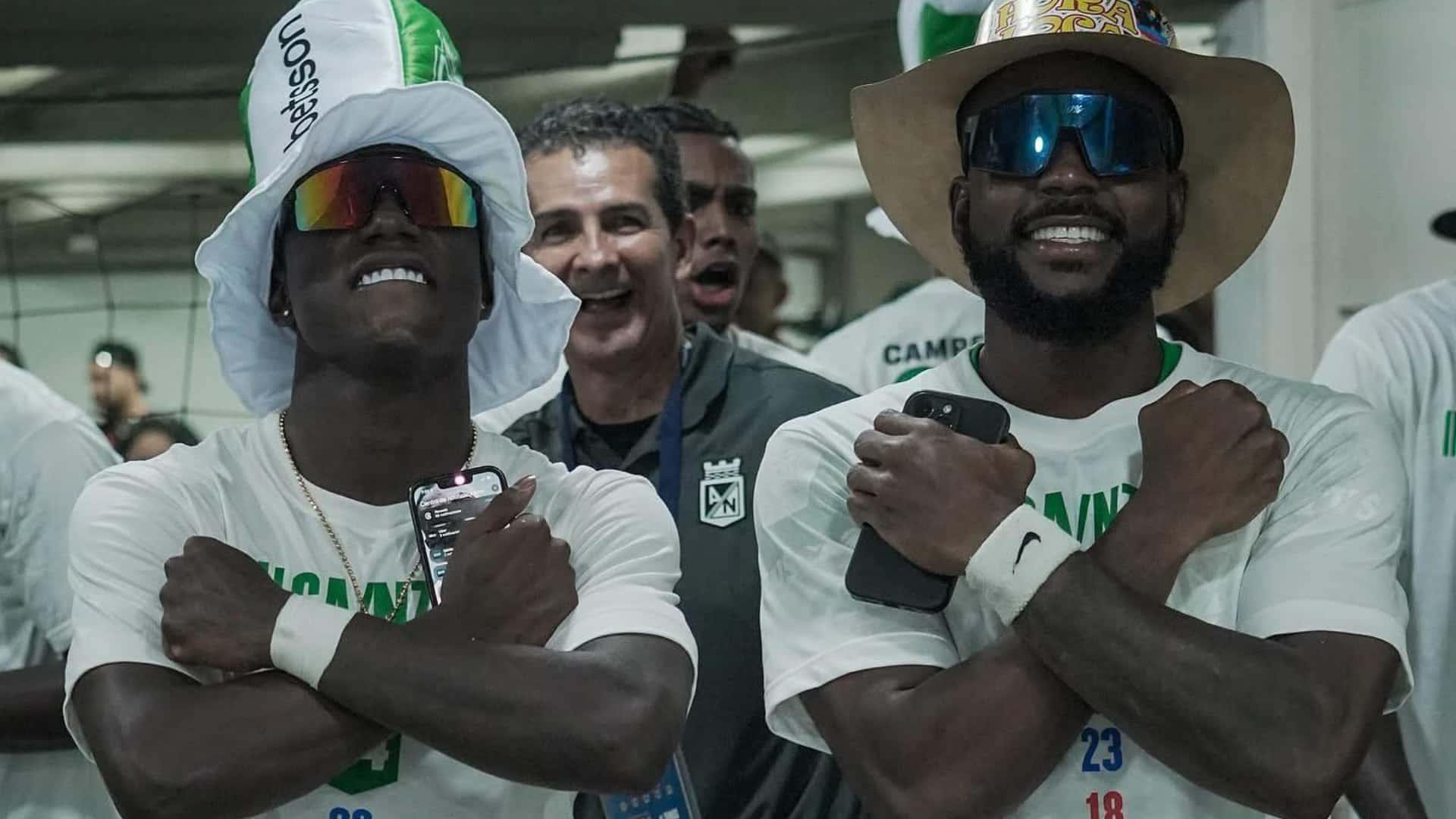Un jugador de Atlético Nacional se agrandó después de ganar la Superliga. Foto: Instagram