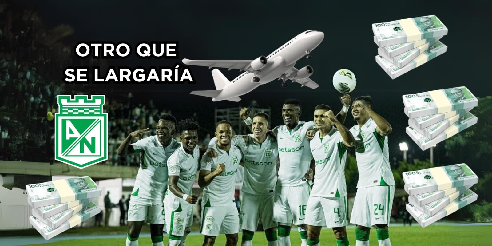 Un jugador de Atlético Nacional sería tentado para irse del equipo.