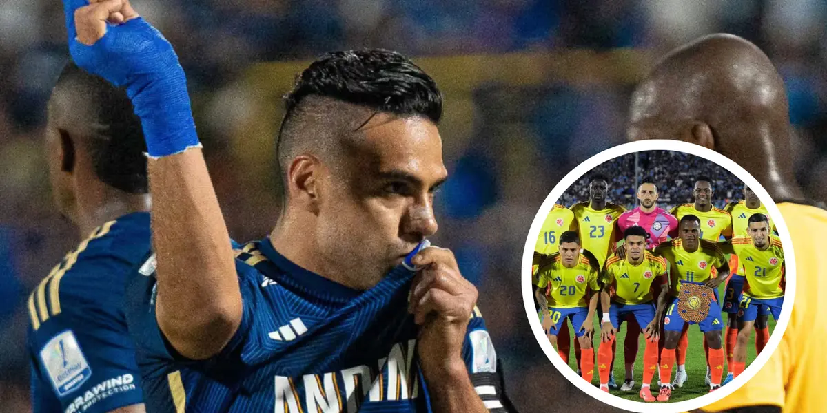 Un jugador de la Tricolor reaccionó con sorpresa y nostalgia al fichaje de Falcao por Millonarios. Foto: FCF y MFC