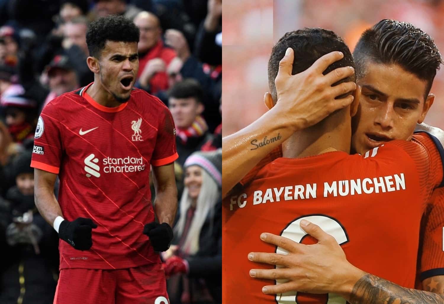 Un jugador del Liverpool ha sido clave en los procesos de adaptación de James Rodríguez y Luis Díaz en Europa.