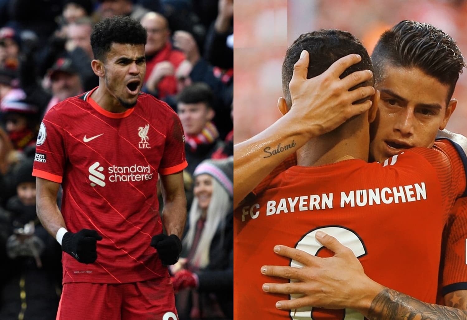 Un jugador del Liverpool ha sido clave en los procesos de adaptación de James Rodríguez y Luis Díaz en Europa.