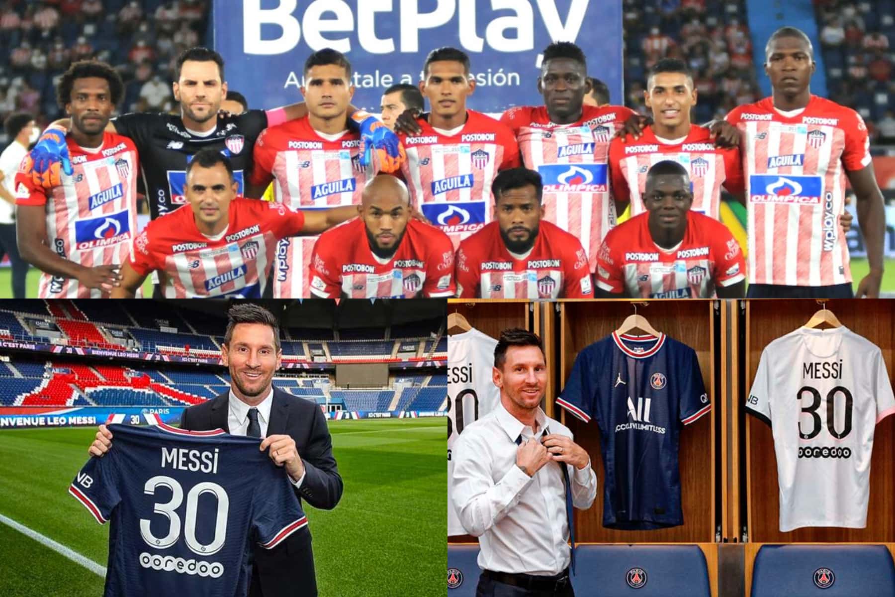 Un jugador de Junior FC tiene la camiseta de Lionel Messi en su museo personal, en el vídeo que tienes abajo te contamos de quién se trata ⬇️⬇️⬇️