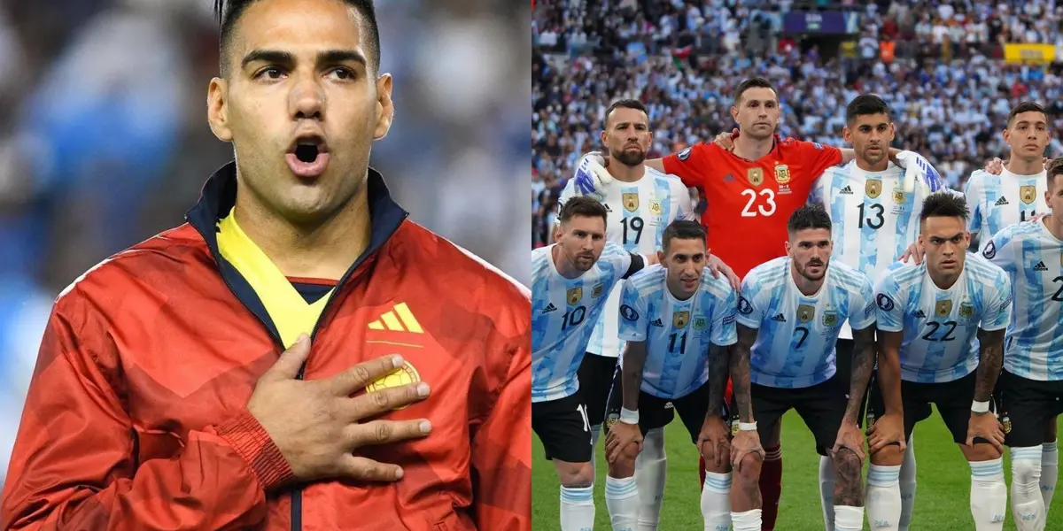 Un jugador de la Selección Argentina admira a Radamel Falcao y su sueño siempre ha sido parecerse a 'El Tigre'.