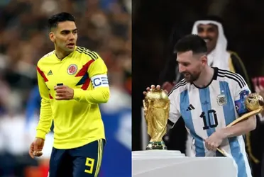 Un jugador de la Selección Argentina tiene como referente a Radamel Falcao, pero este casi deja a Messi sin ganar el Mundial de Qatar 2022.
