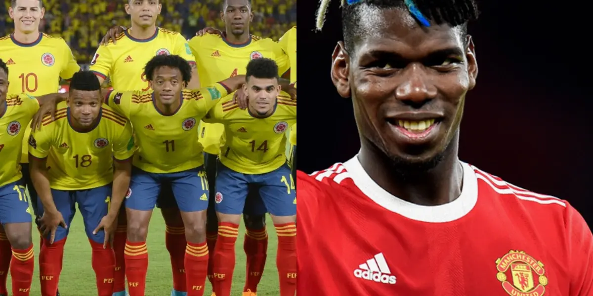Un jugador de la Selección Colombia es respetado por Paul Pogba desde hace mucho tiempo.