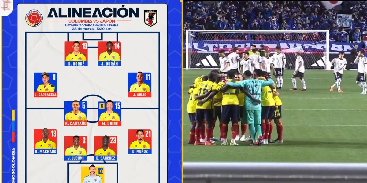 Un jugador de la Selección Colombia fue criticado por los hinchas de la Selección Colombia contra Japón.