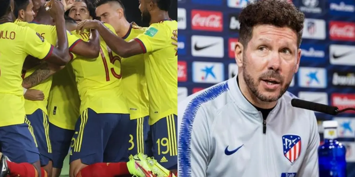 Un jugador de la Selección Colombia fue descartado sin razón por Diego Simeone y ahora el cafetero le demuestra que se equivocó con él. 