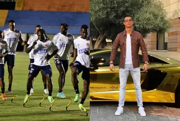 Un jugador de la Selección Colombia se da lujos automovilísticos a lo Cristiano Ronaldo.
