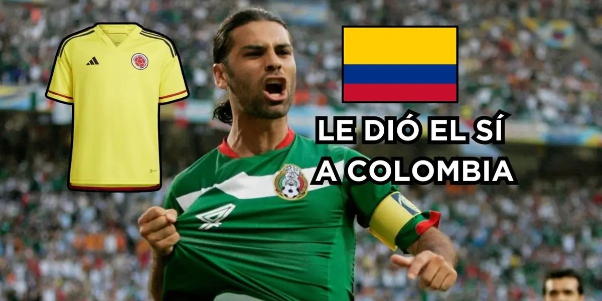 Un jugador le dijo que no a la Selección México y le dió el sí a la Selección Colombia.