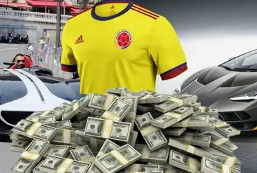Un jugador con pasado en selección Colombia presume carros de lujo al estilo Haaland 