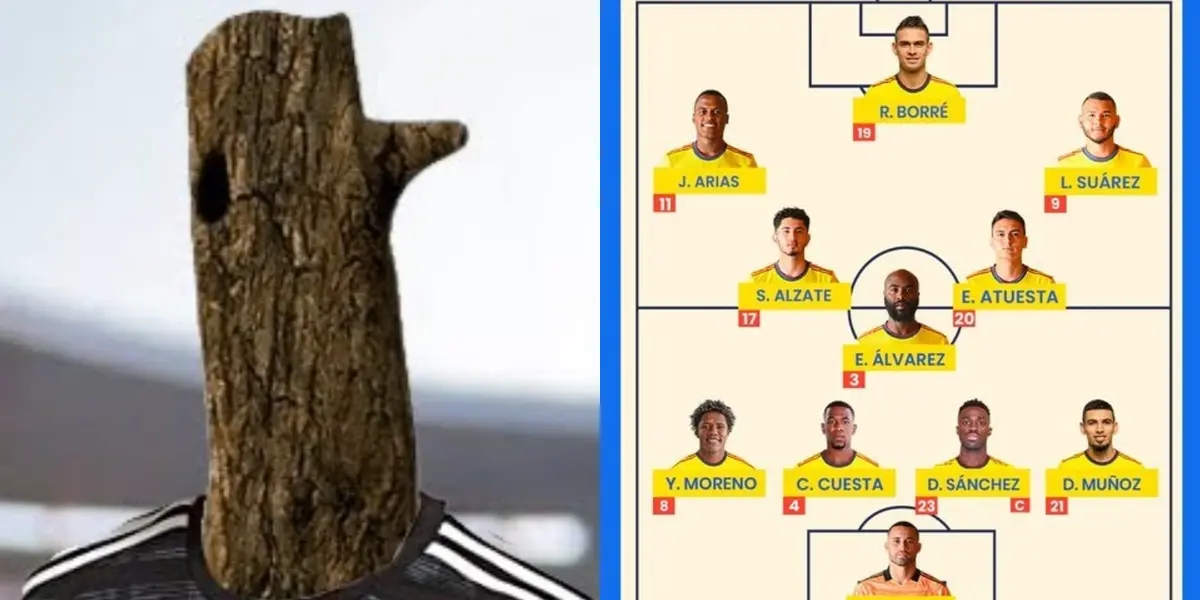 Un jugador que fue convocado en la selección Colombia decepcionó y lució como un ronco contra Arabia Saudita.