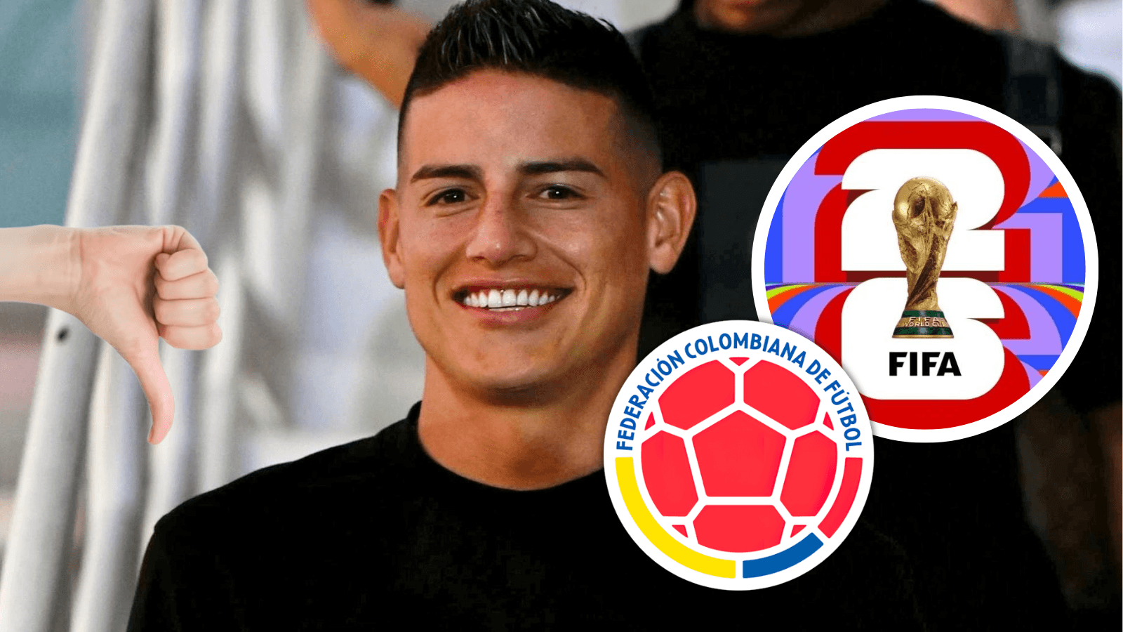 Un mal resultado ante Argentina pondría a Colombia al filo del repechaje mundialista. Foto: FCF, FIFA y Escudoteca