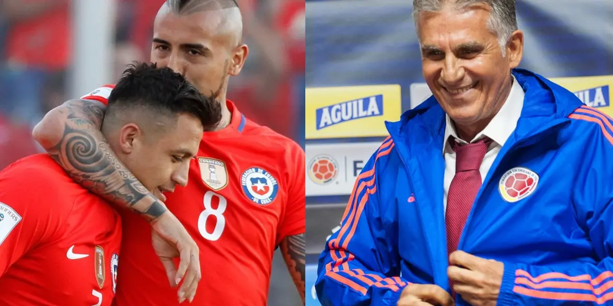 Un medio chileno filtró lo que harán Arturo Vidal y Alexis Sánchez para humillar a Colombia pero no contaban con esta estrategia de Carlos Queiroz