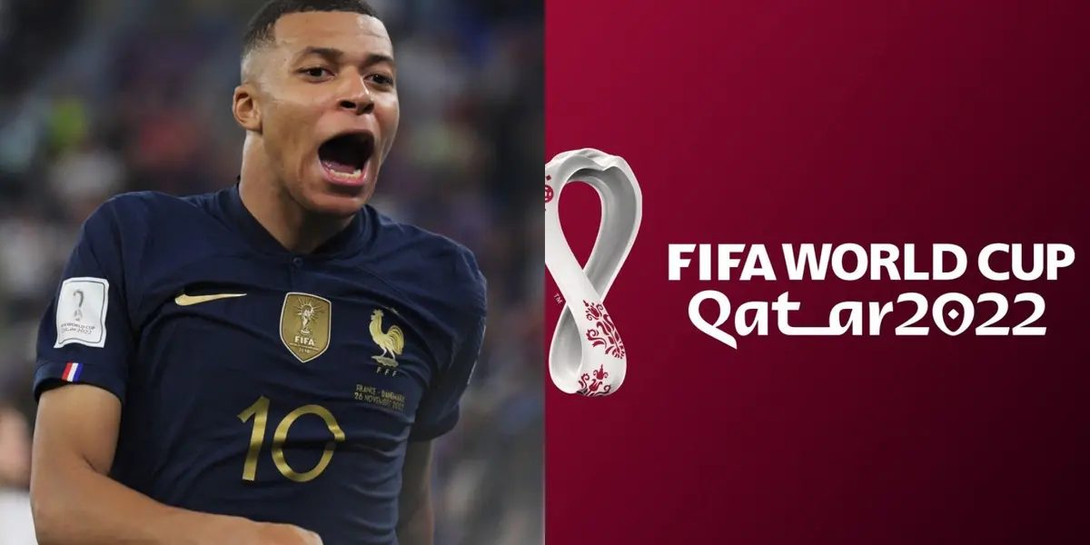 Una acción de juego donde se vio involucrado Kylian Mbappé generó polémica en las semifinales dado que no sancionaron al jugador.