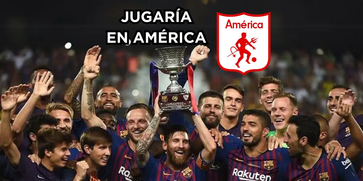 Una ex estrella del FC Barcelona estaría dispuesta a jugar en el América de Cali.