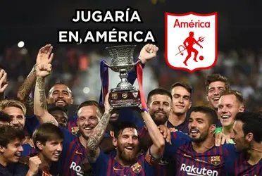 Una ex estrella del FC Barcelona estaría dispuesta a jugar en el América de Cali.
