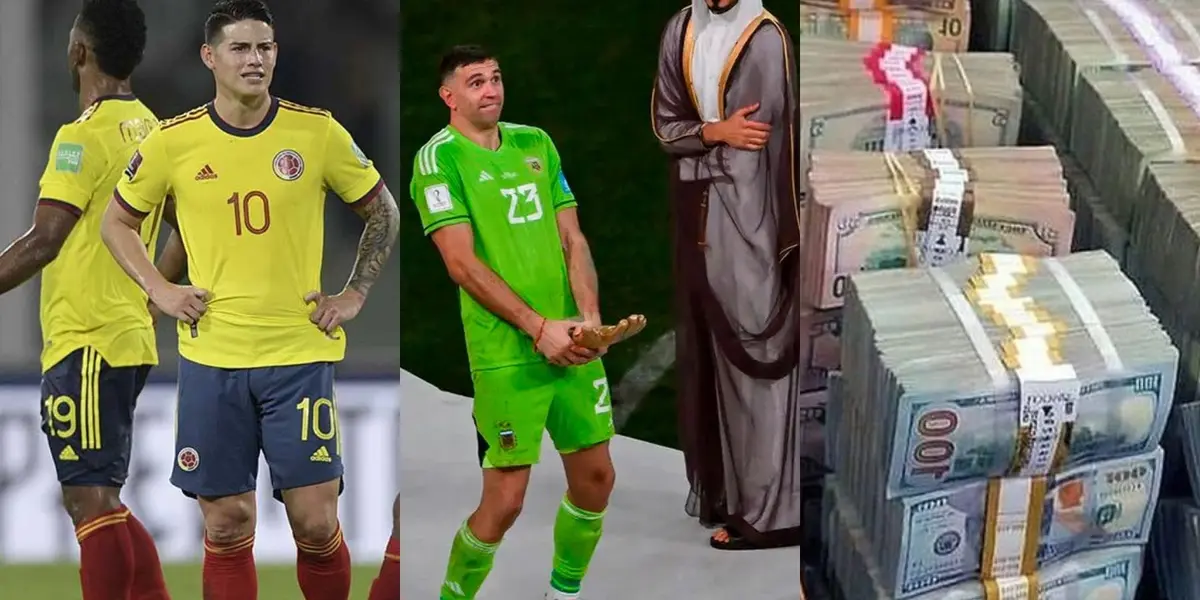 Una famosa empresa patrocinaba a la Selección Colombia y ahora le dan millones a El Dibu Martínez.