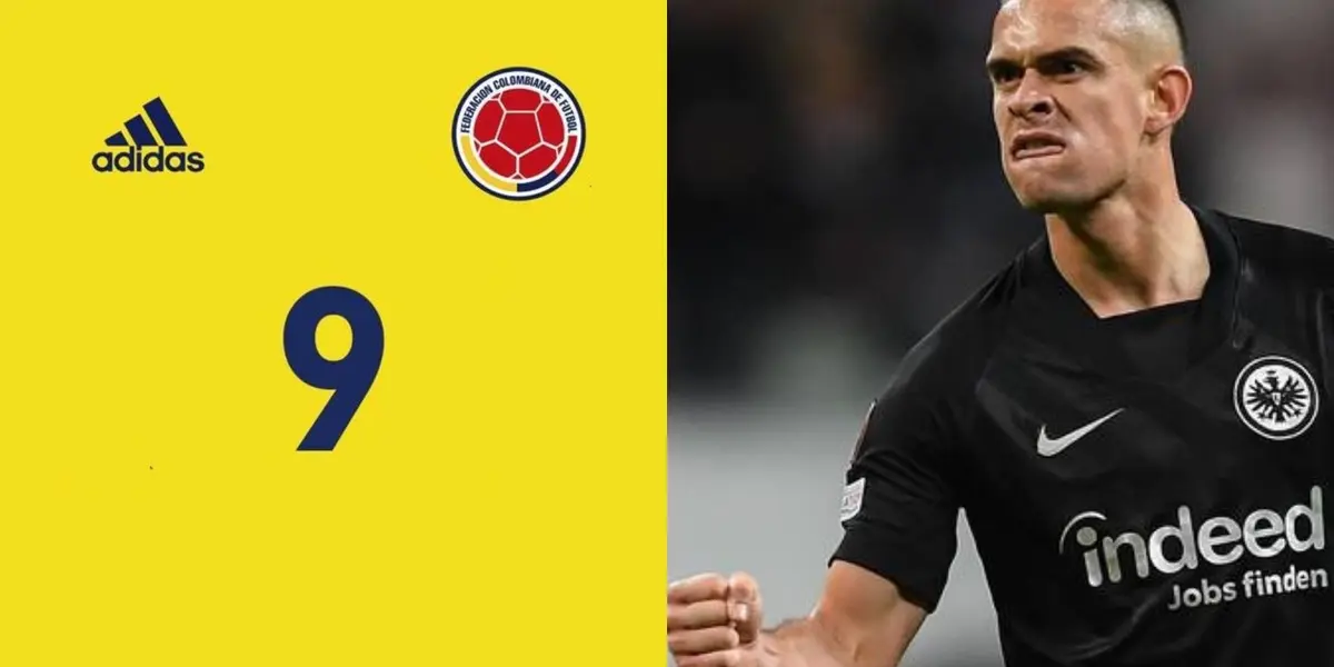 Una joya colombiana de 18 años de edad estaría en la mira del Eintracht Frankfurt donde juega Rafael Santos Borré.