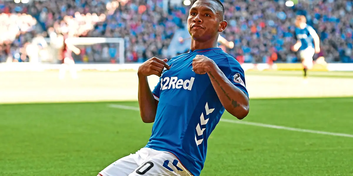 Una leyenda del fútbol escoces denomina al goleador del Rangers como el "Erling Haaland colombiano"