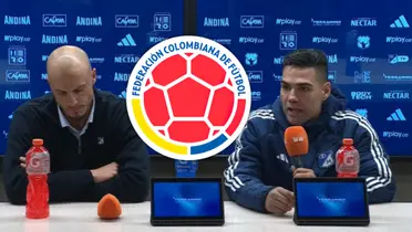 Una nueva voz se pone a favor de Falcao desde la Selección Colombia y mira lo que dijo Foto: Captura de Dimayor y Escudoteca