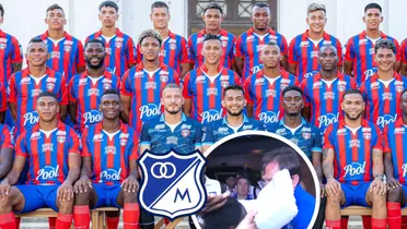 Unión Magdalena Foto: Unión Magdalena SA, Escudoteca y Captura de Win Sports