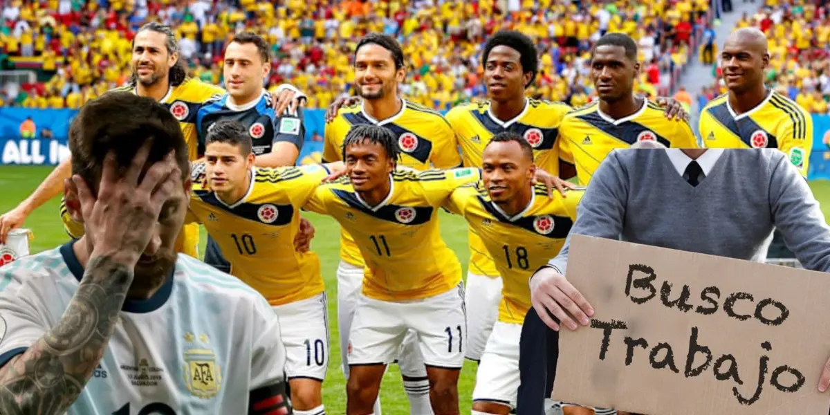 Uno de los jugadores de la selección Colombia no tiene un buen presente 