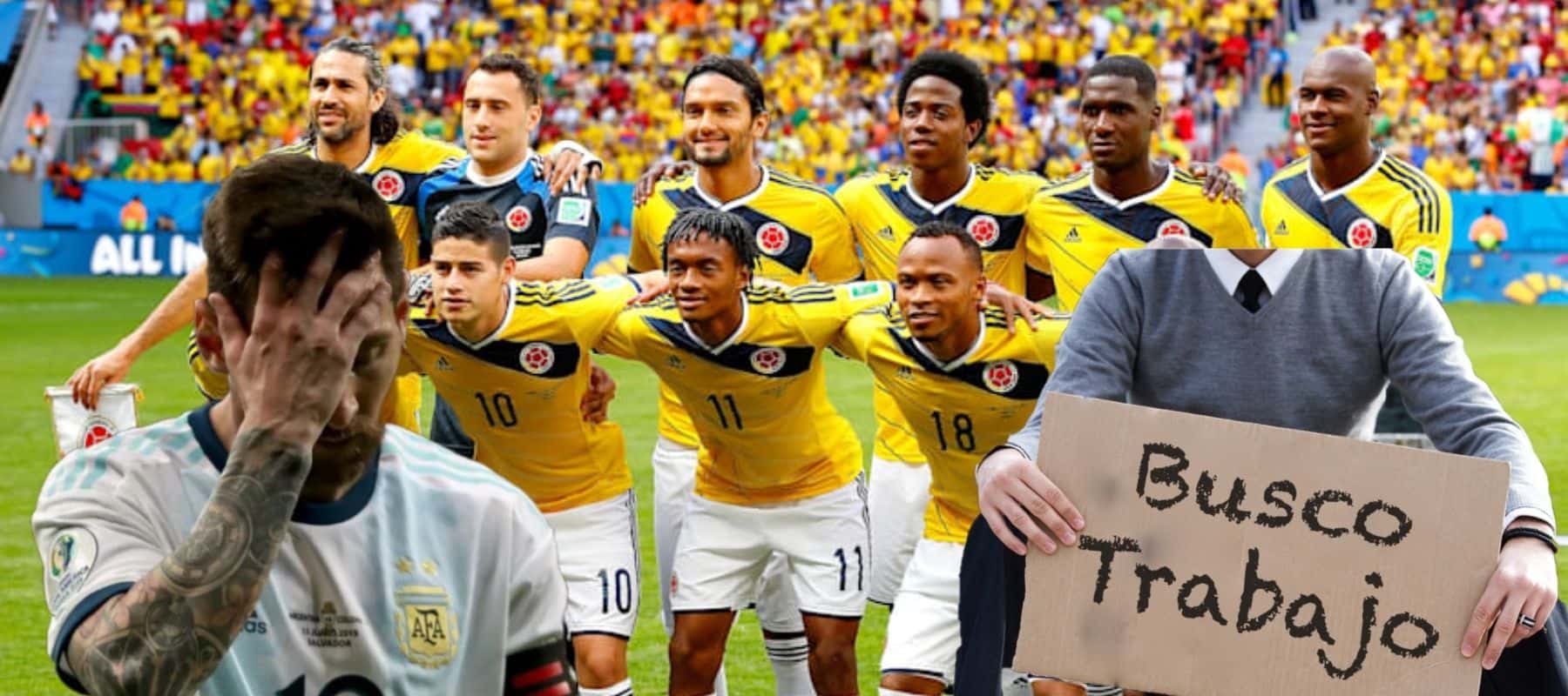 Uno de los jugadores de la selección Colombia no tiene un buen presente