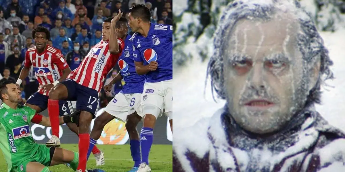 Uno de los jugadores del cuadro embajador tuvo un rendimiento muy bajo en la derrota 2-1 ante Junior.