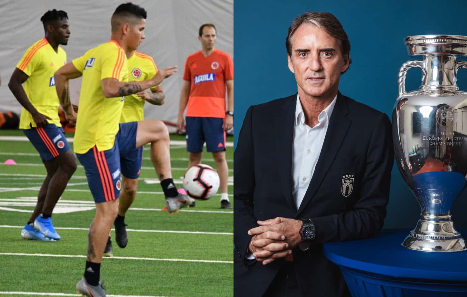 Uno de los jugadores que estuvo bajo el mando de Roberto Mancini se convertirá en DT y tiene en la mira a un jugador colombiano en Argentina.