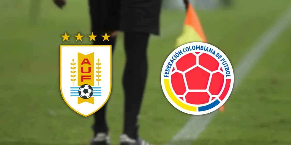 Uruguay vs Colombia Foto: El Observador y Escudoteca