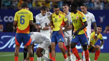 Uruguay vs Colombia Foto: El País