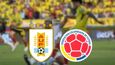 Uruguay vs Colombia Foto: Escudoteca y Marca